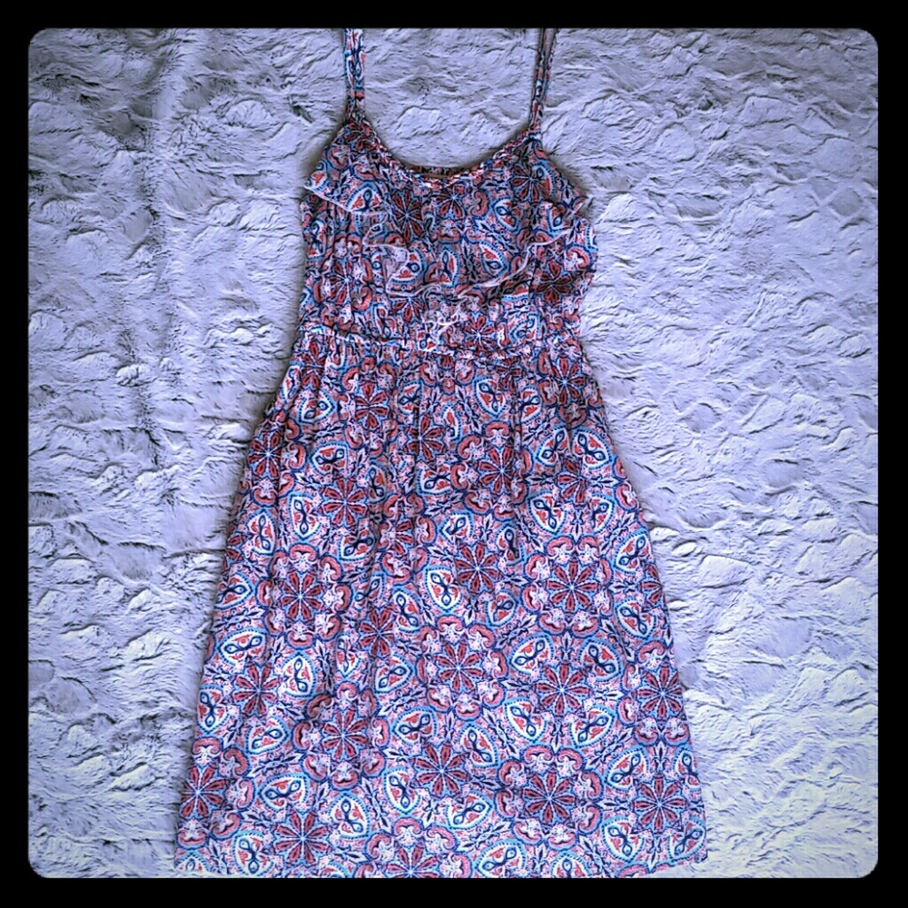 Strappy sundress with Pockets!